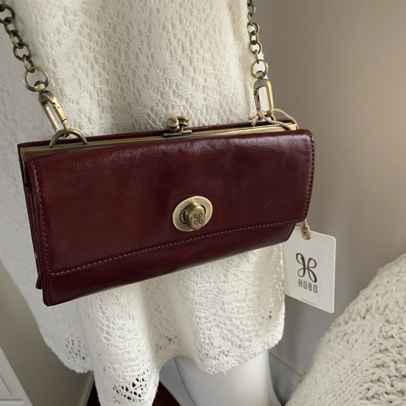 NEW! HOBO Mila Crossbody — Leather Small Purse + Wallet — w/ Dustbag - Picture 3 of 16